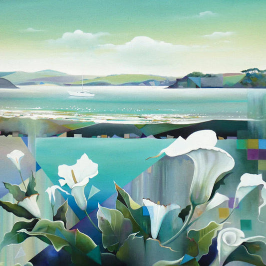 Beautiful Place Greetings Card By Cyndi Speer