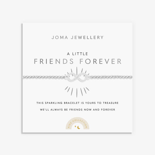 Children's A Little Friends Forever Silver Bracelet