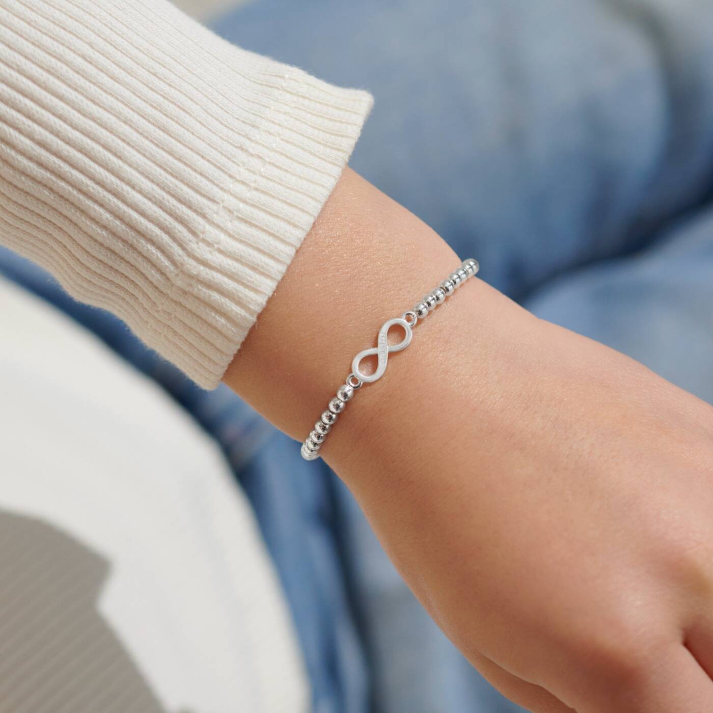 Children's A Little Friends Forever Silver Bracelet