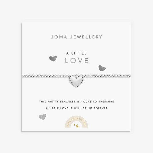 Children's A Little Love Silver Bracelet