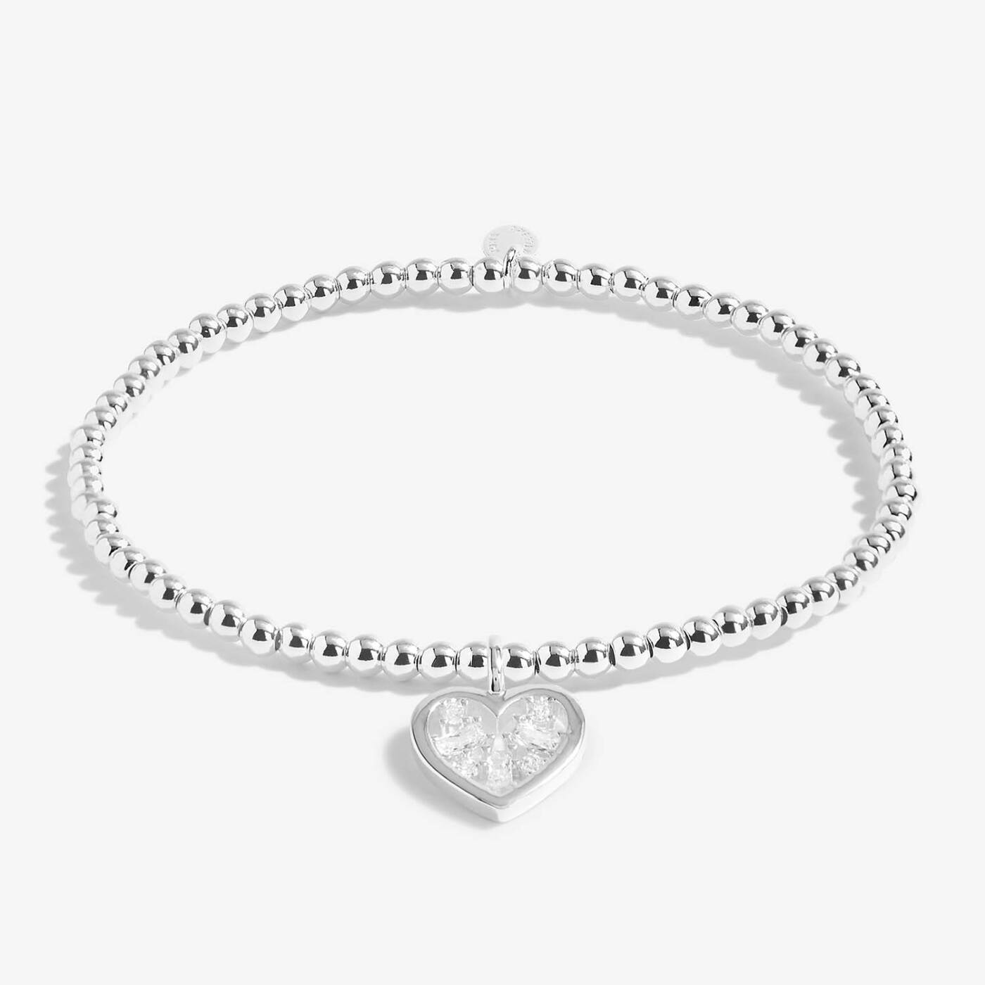 A Little ‘Treasured Friend’ Bracelet Silver