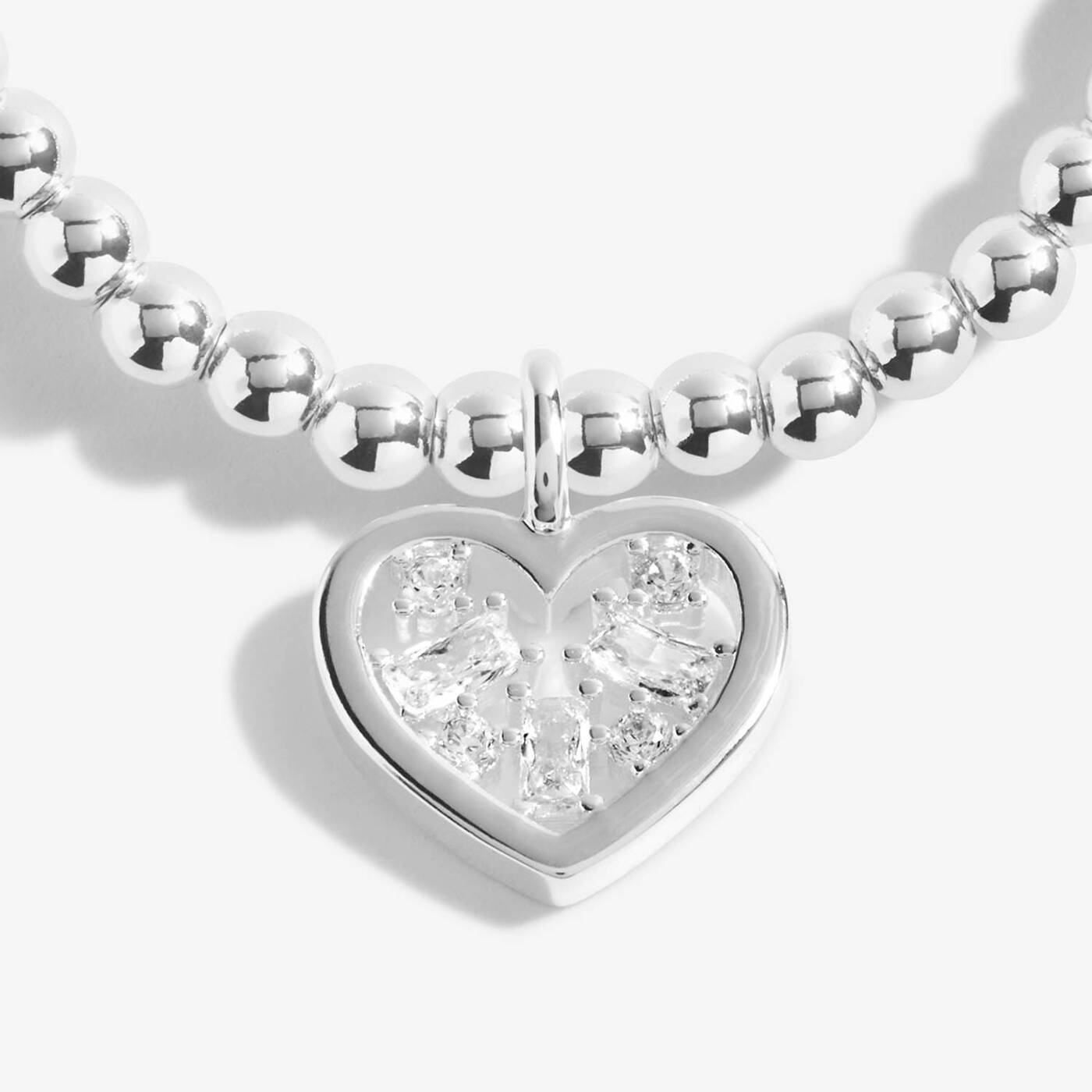 A Little ‘Treasured Friend’ Bracelet Silver