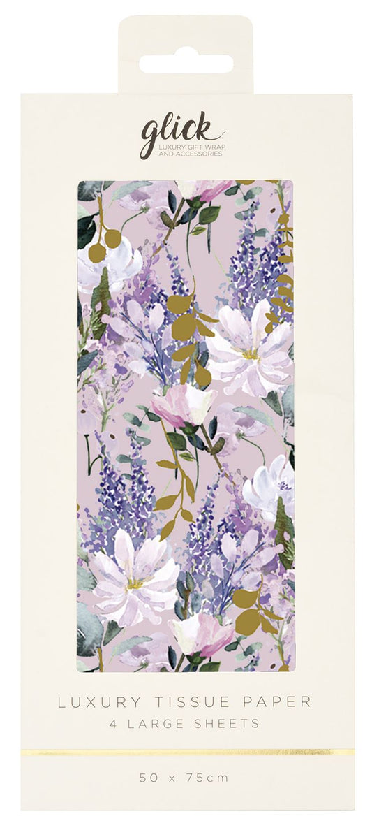 Buddleia Tissue Paper Four Sheets
