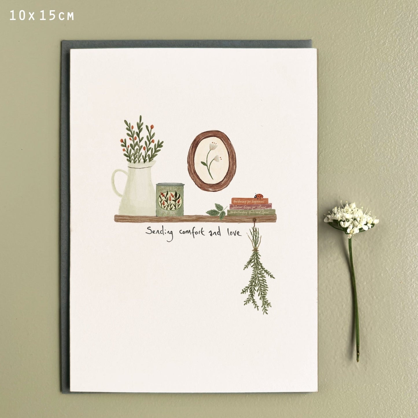 Sending Comfort & Love Greetings Card