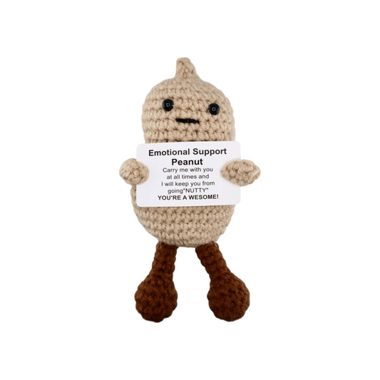 Knitted Positive Happy Peanut