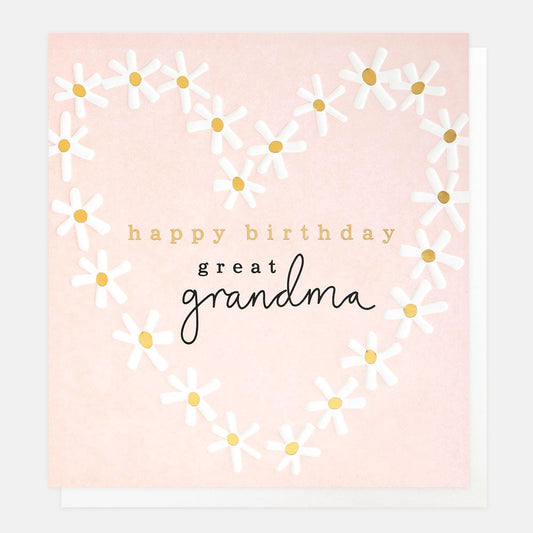 Great Grandma Birthday Greetings Card