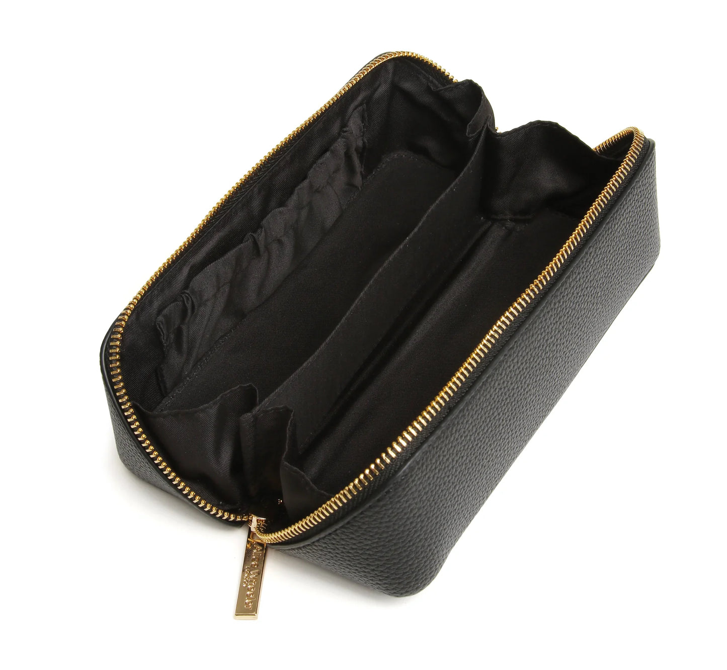 Kensington Small Beauty Train Case Black