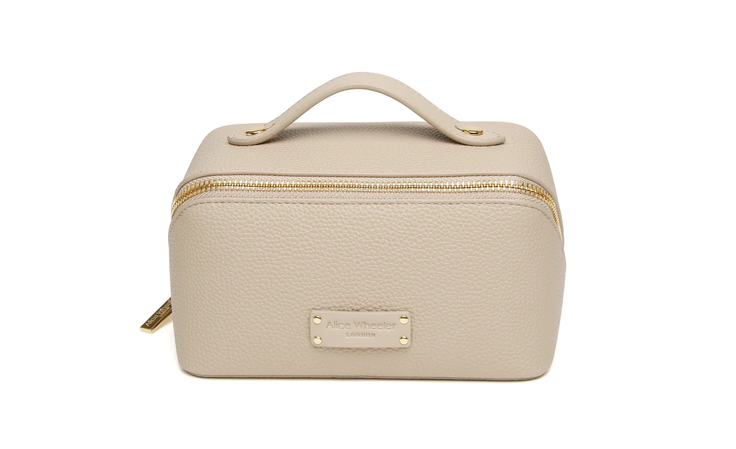 Kensington Mini Beauty Train Case Stone