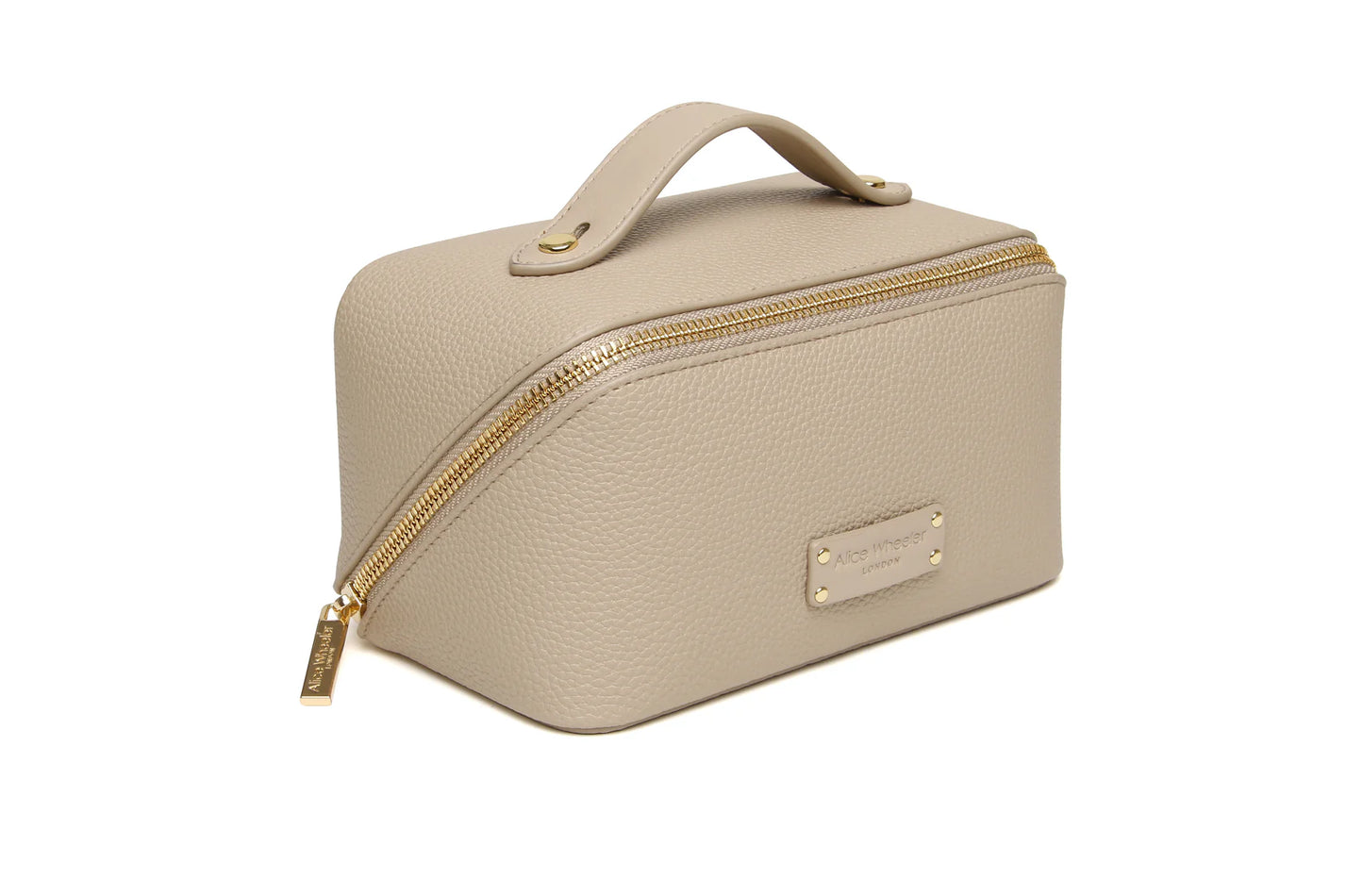 Kensington Mini Beauty Train Case Stone
