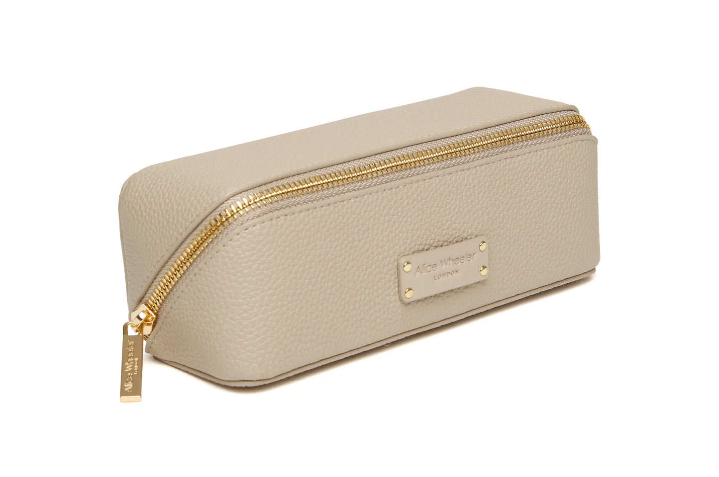 Kensington Small Beauty Train Case Stone