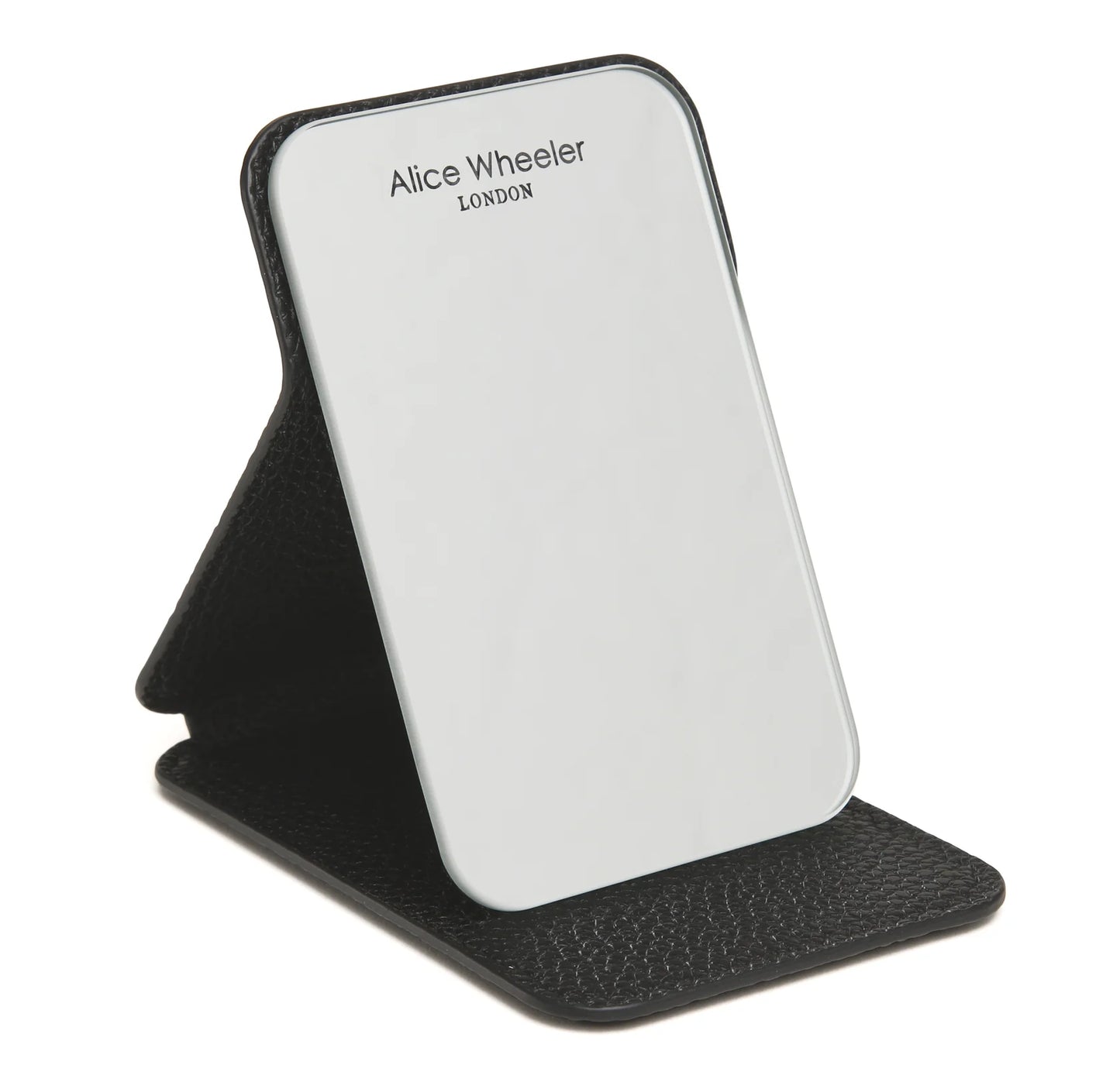 Alice Wheeler Mini Folding Travel Mirror Black