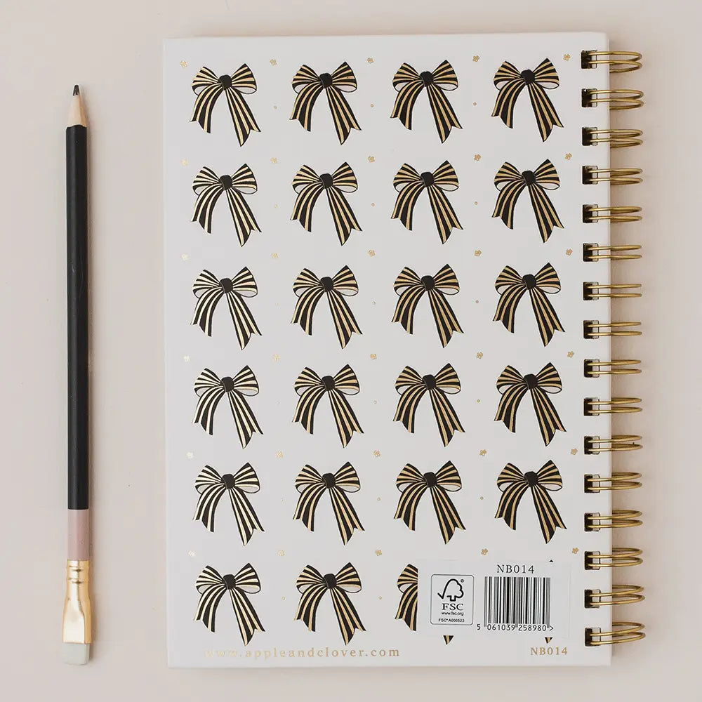 Black Bow Notebook