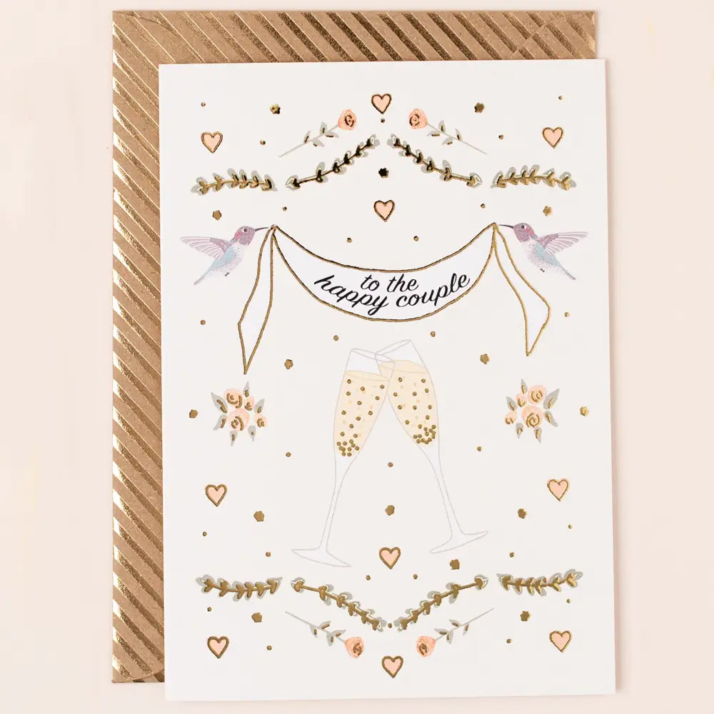 Wedding Toast Greetings Card