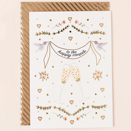 Wedding Toast Greetings Card