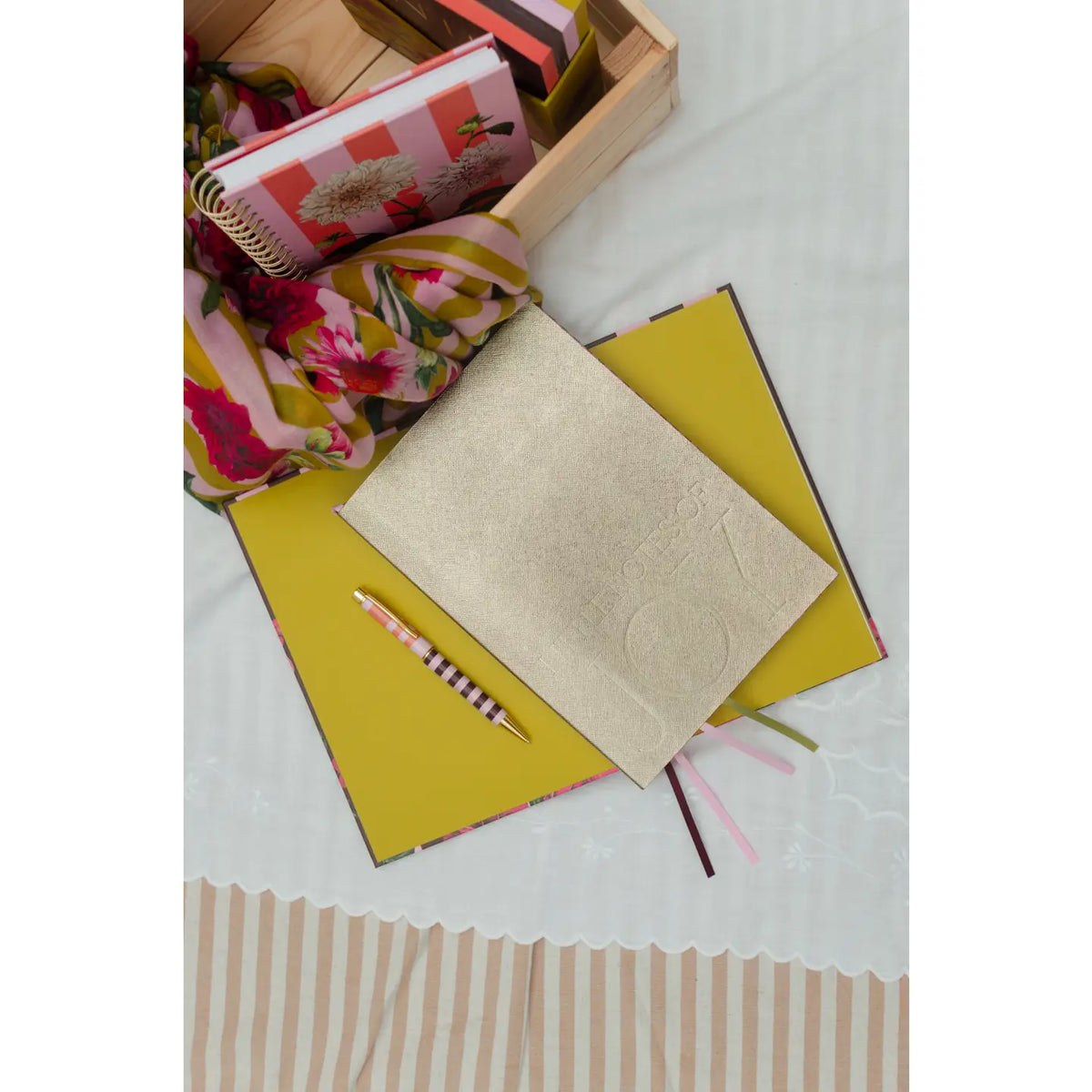 Joy Gold PU Notebook