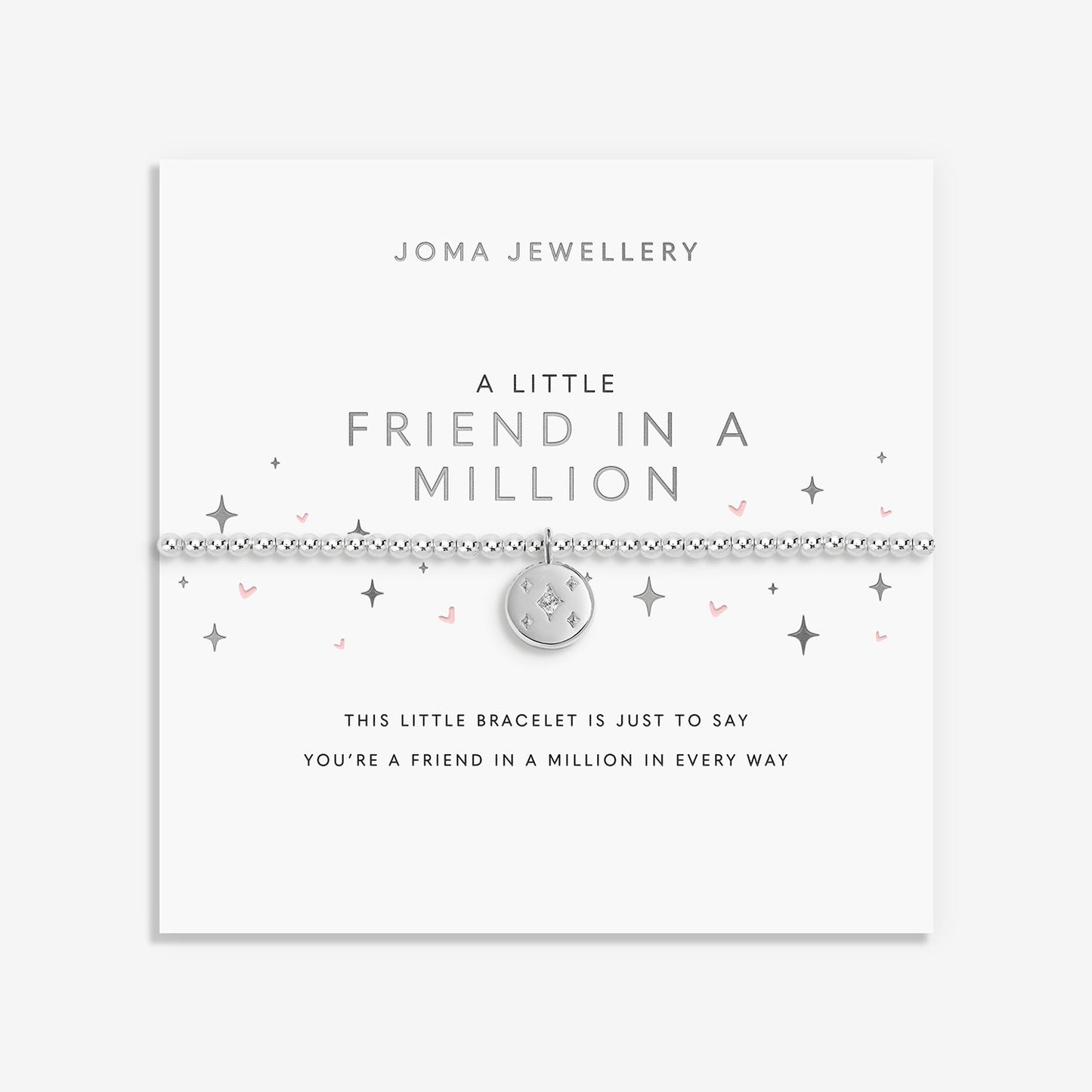 A Little ‘Friend In A Million’ Bracelet