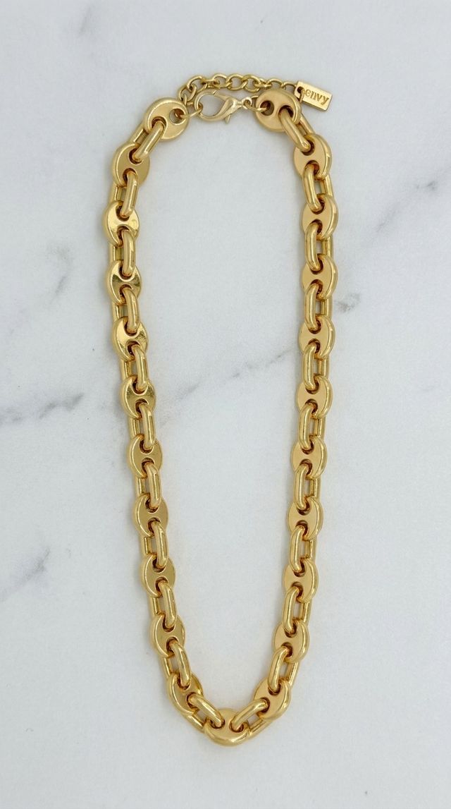Envy Chunky Chain Necklace Gold
