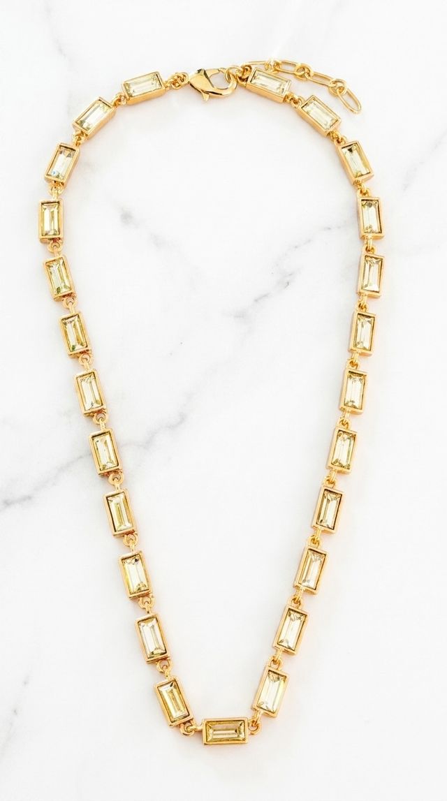 Envy Jewel Pendant Necklace Gold