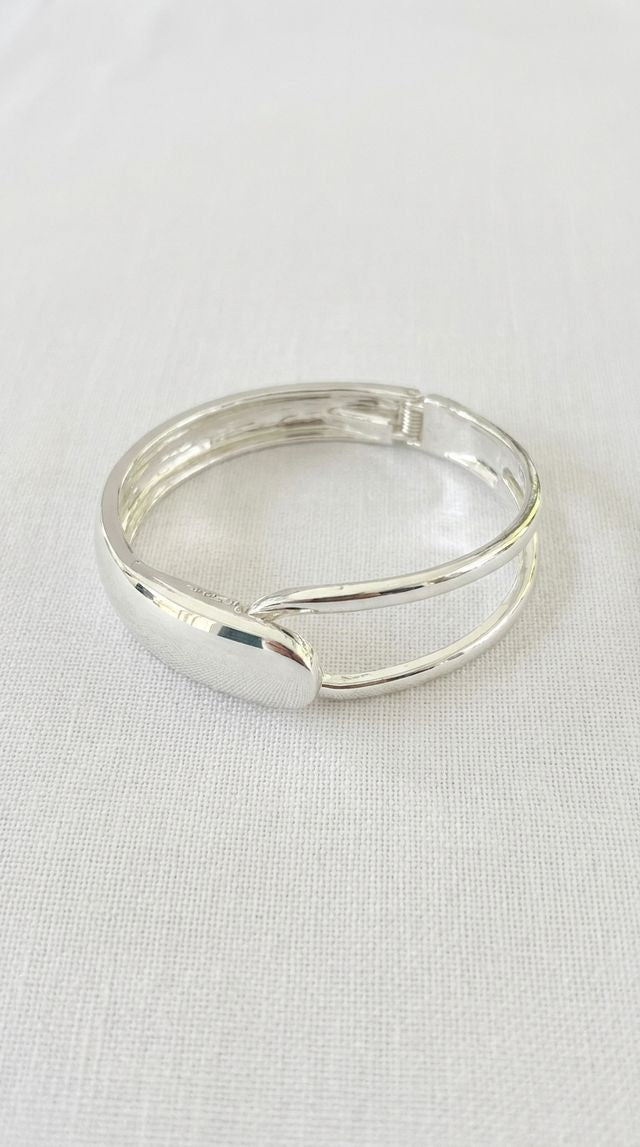 Envy Silver Bangle