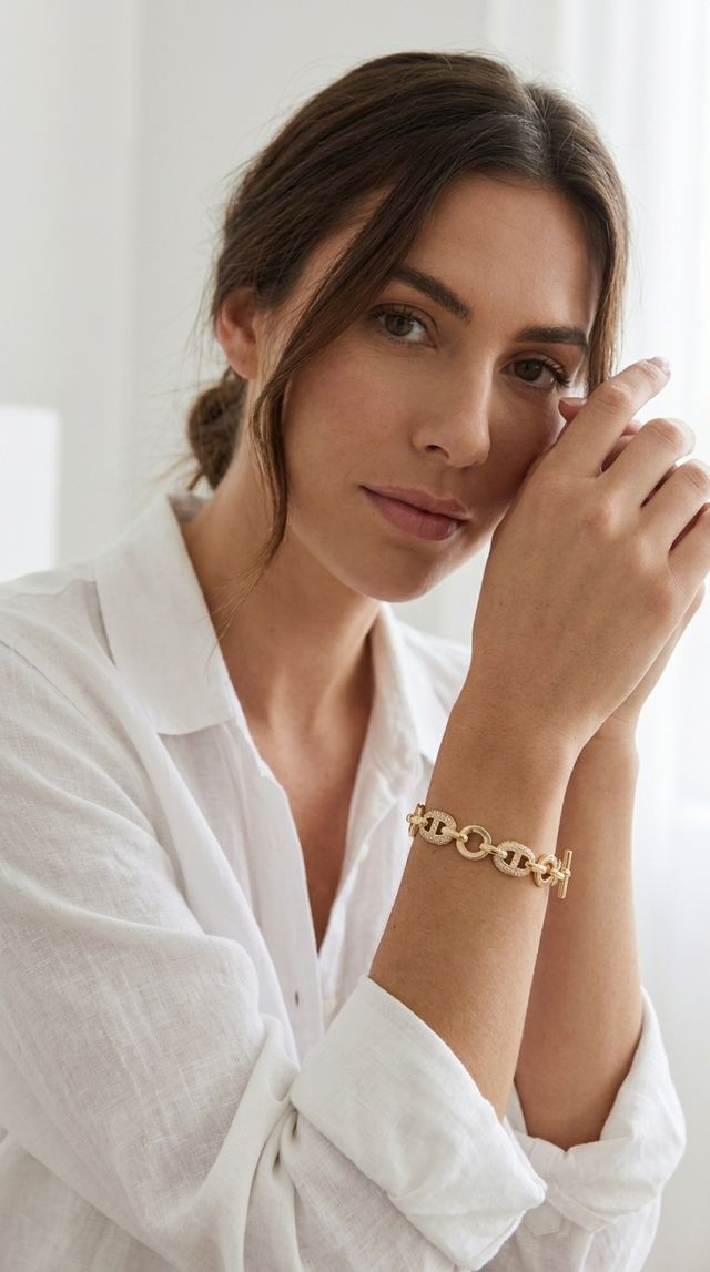 Envy T-Bar Bracelet Gold