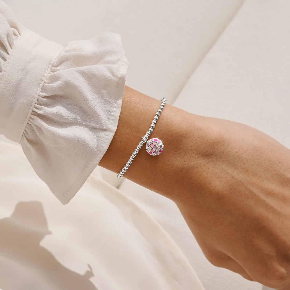 A Little  ‘Don’t Look A Day Over Fabulous’ Bracelet Silver