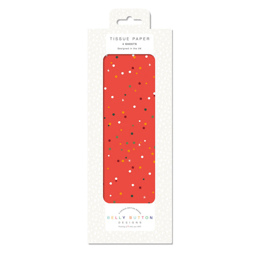 Christmas Confetti Tissue Pack