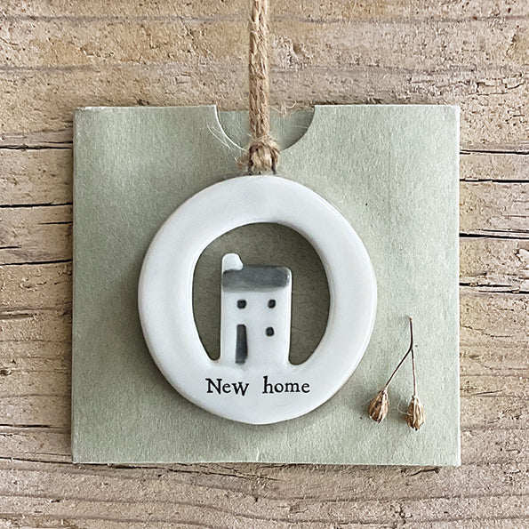 Cut out New Home Hanging Decoration