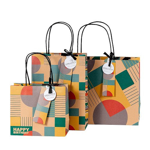 Modern Graphic Gift Bags Assorted Sizes