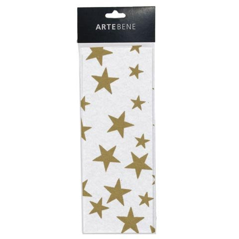 Gold Star Tissue Paper Three Sheets