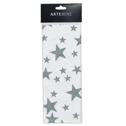 Silver Star Tissue Paper Three Sheets