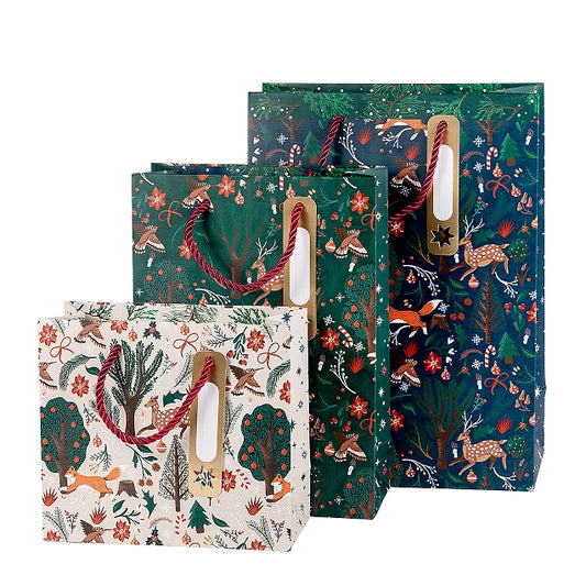 Luxury Christmas Gift Bags Assorted
