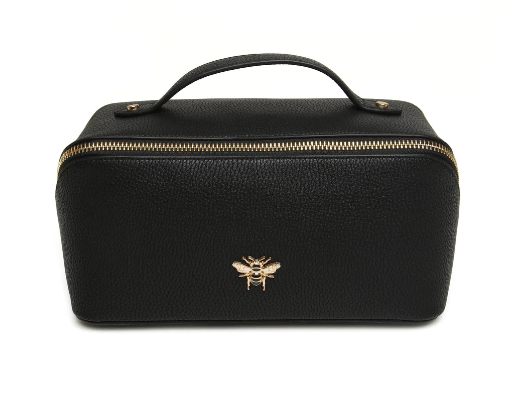 Luxury Mini Beauty Train Case Black