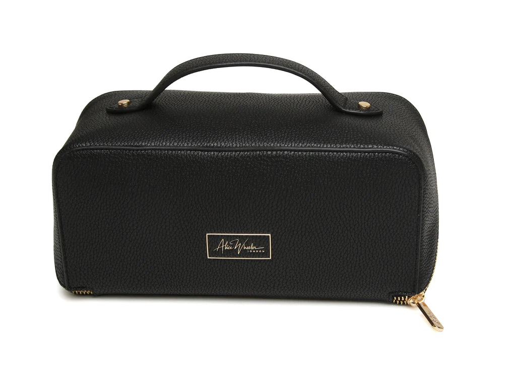 Luxury Mini Beauty Train Case Black