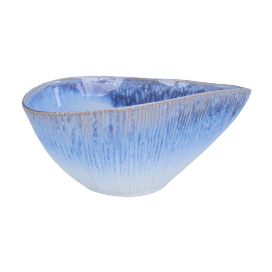Blue Ombré Stoneware Bowl