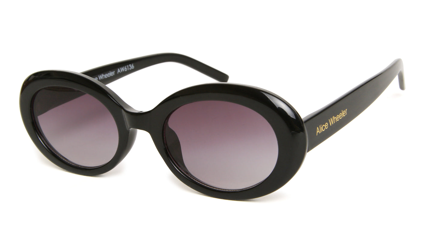 Alice Wheeler Lucia Black Ladies Sun Glasses