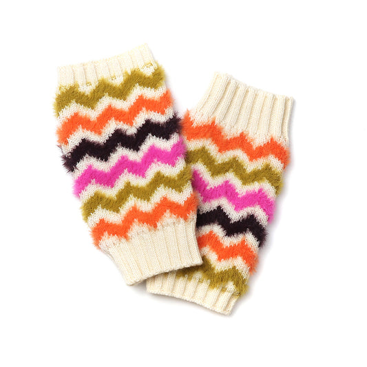 Autumnal Viscose Blend Wrist Warmers