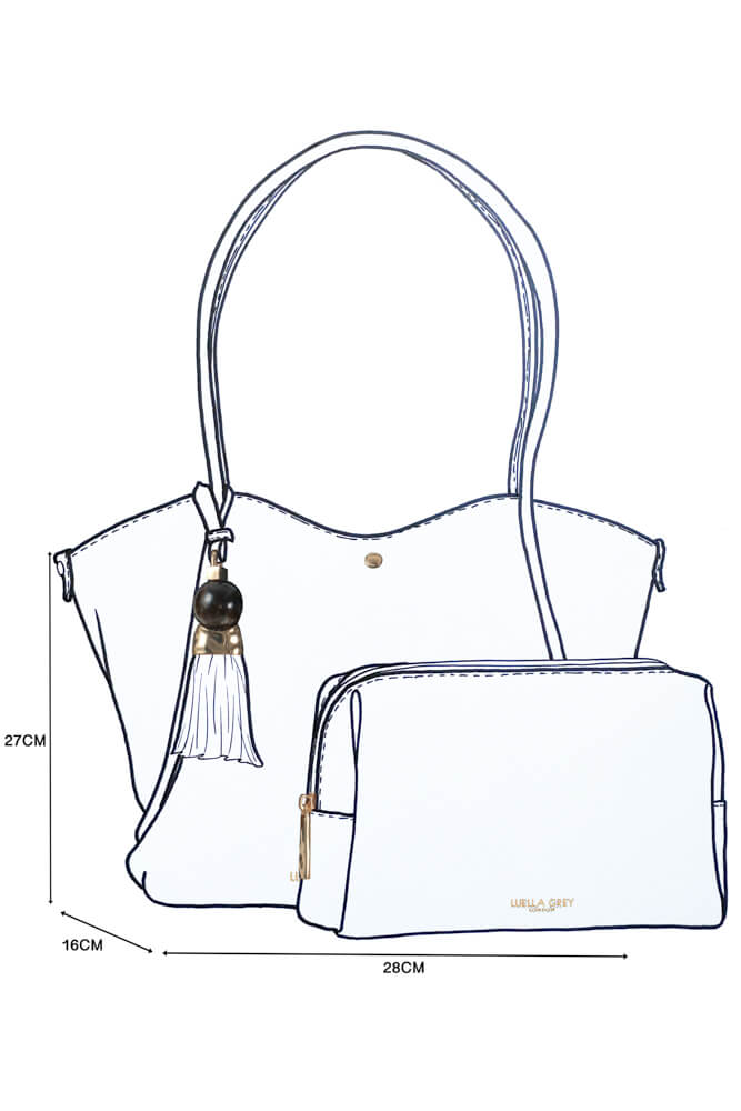 Luella Grey Floella Mushroom Tote Bag