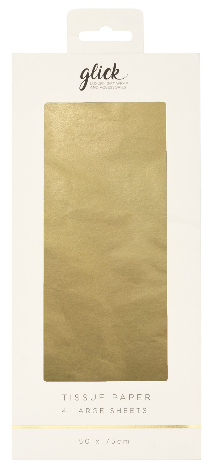 Plain Tissue Pack Gold