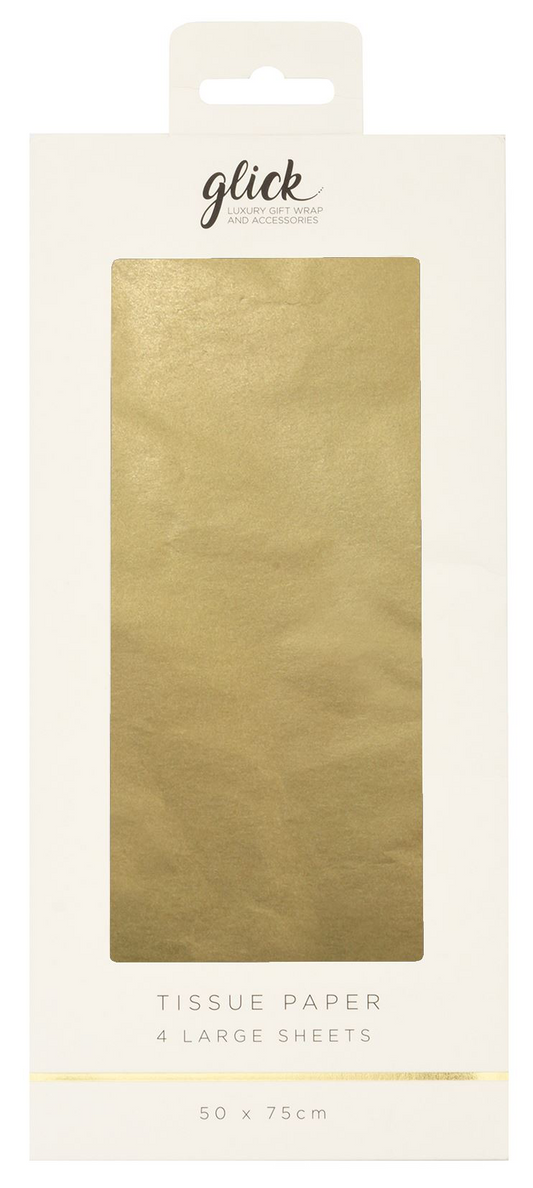 Plain Tissue Pack Gold
