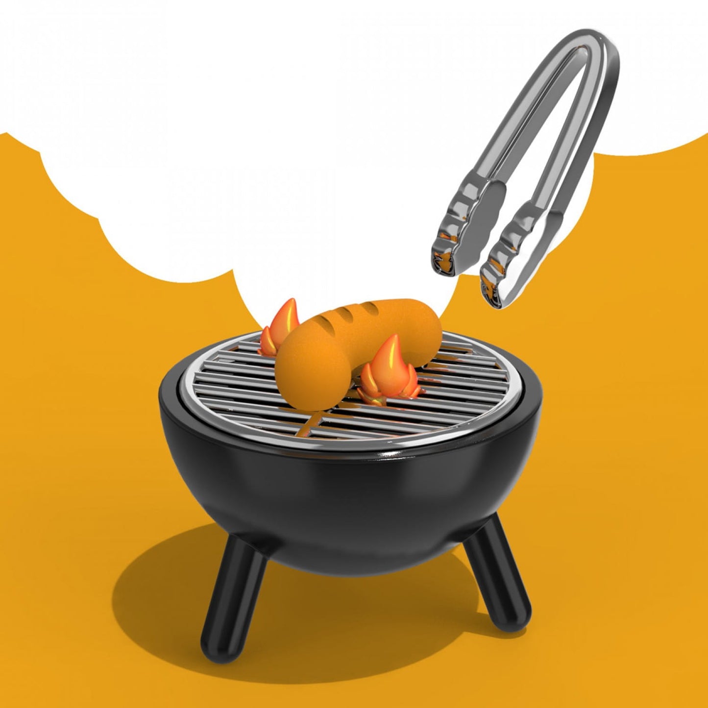 Metalmorphose Keyring BBQ