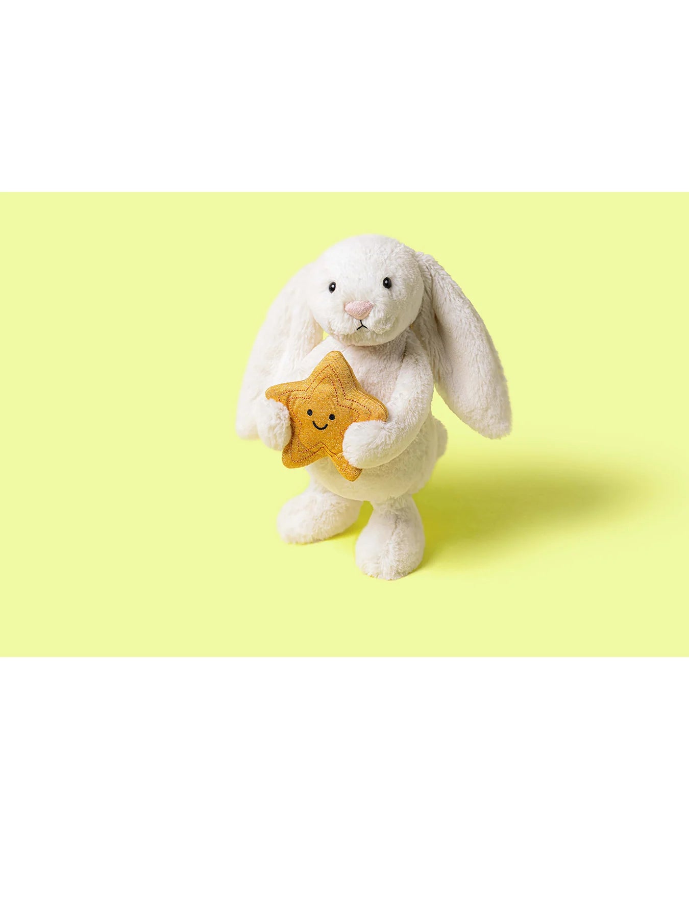 Cream Bunny With Star