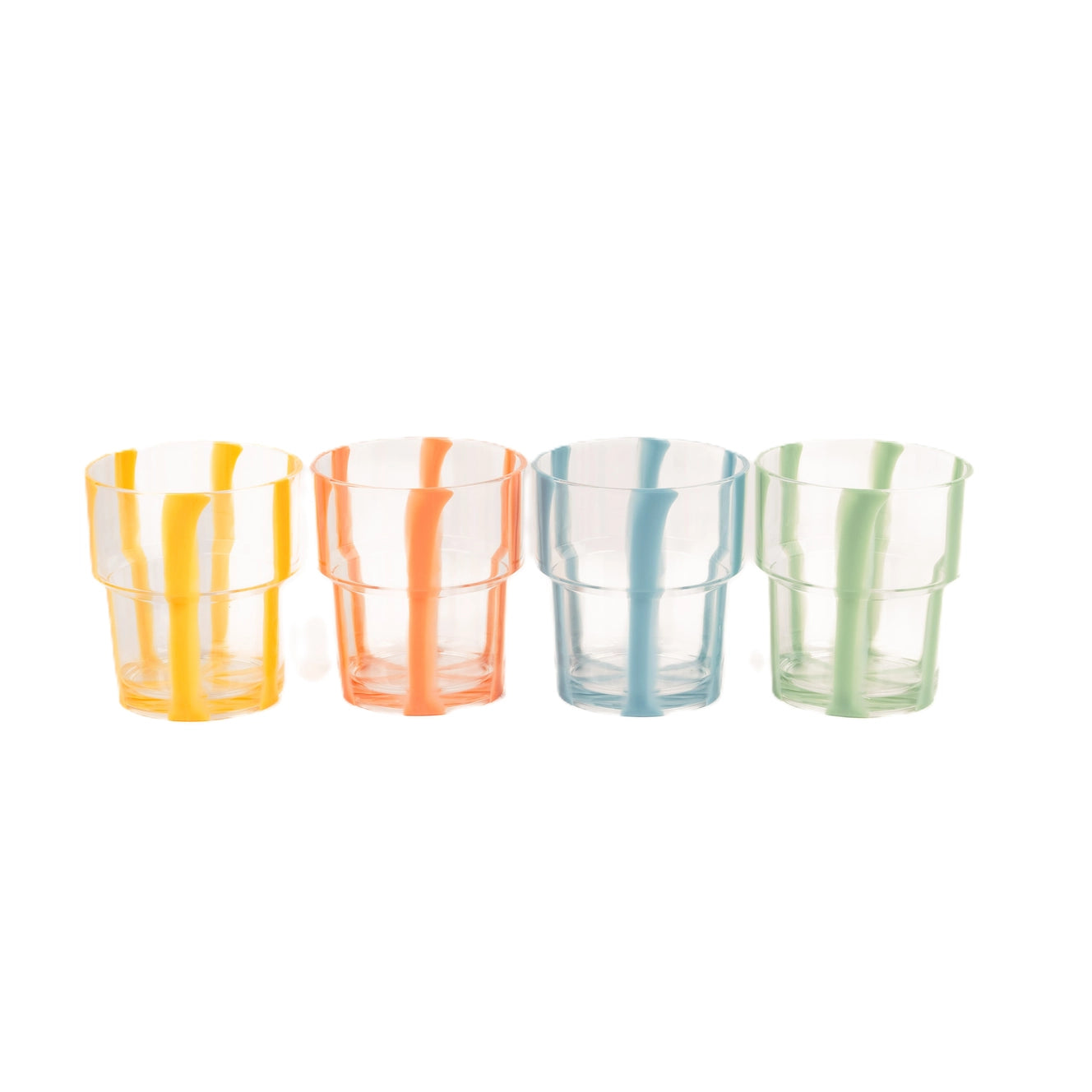 Portofino Stripe Stacking Tumblers (set of 4)