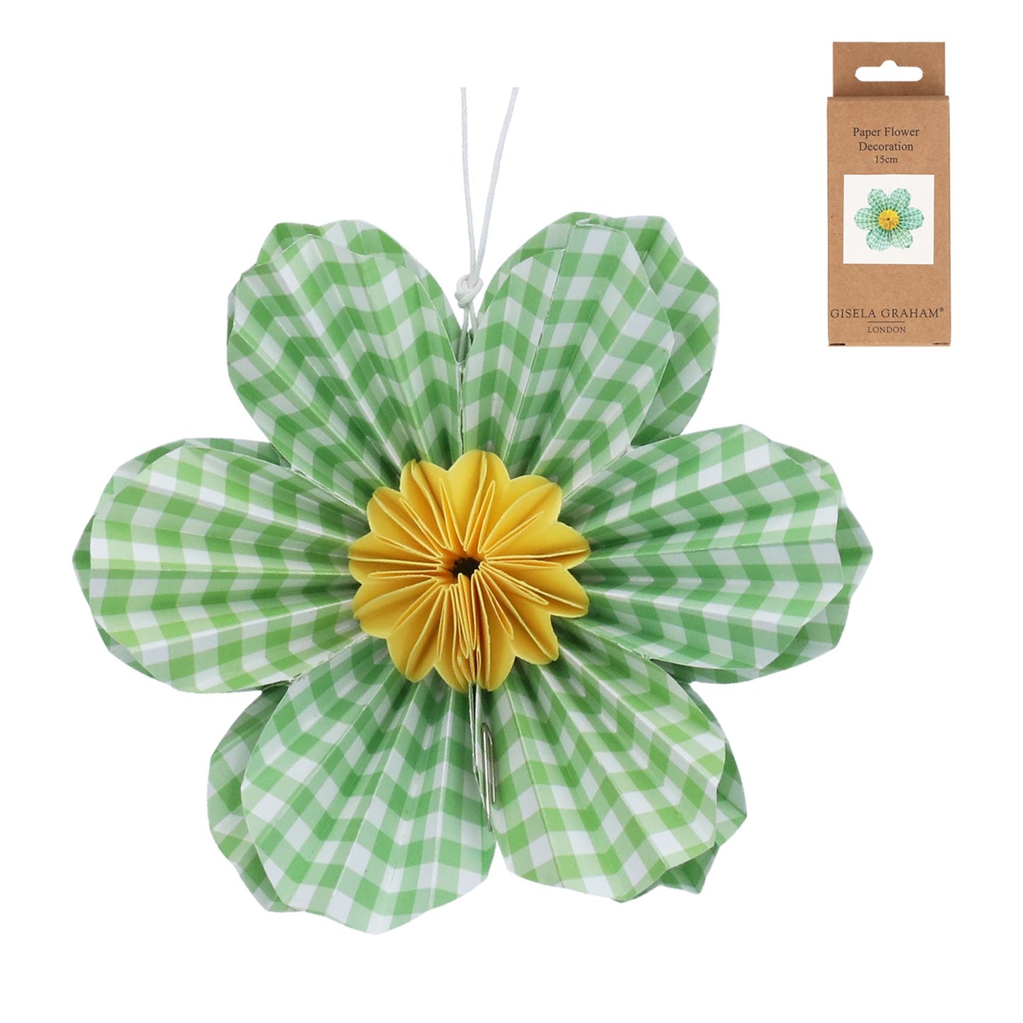 Hanging Paper Flower Decoration
