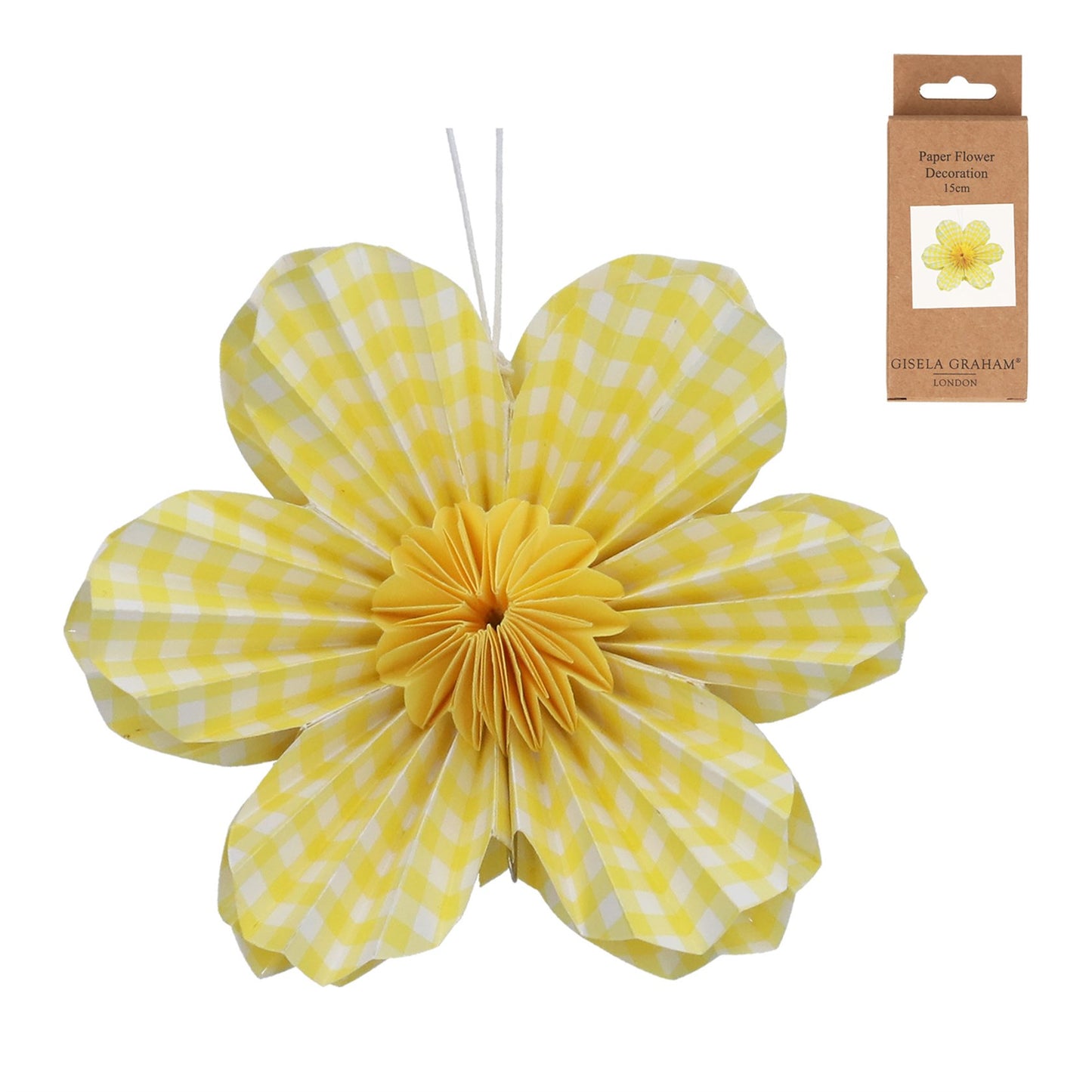 Hanging Paper Flower Decoration