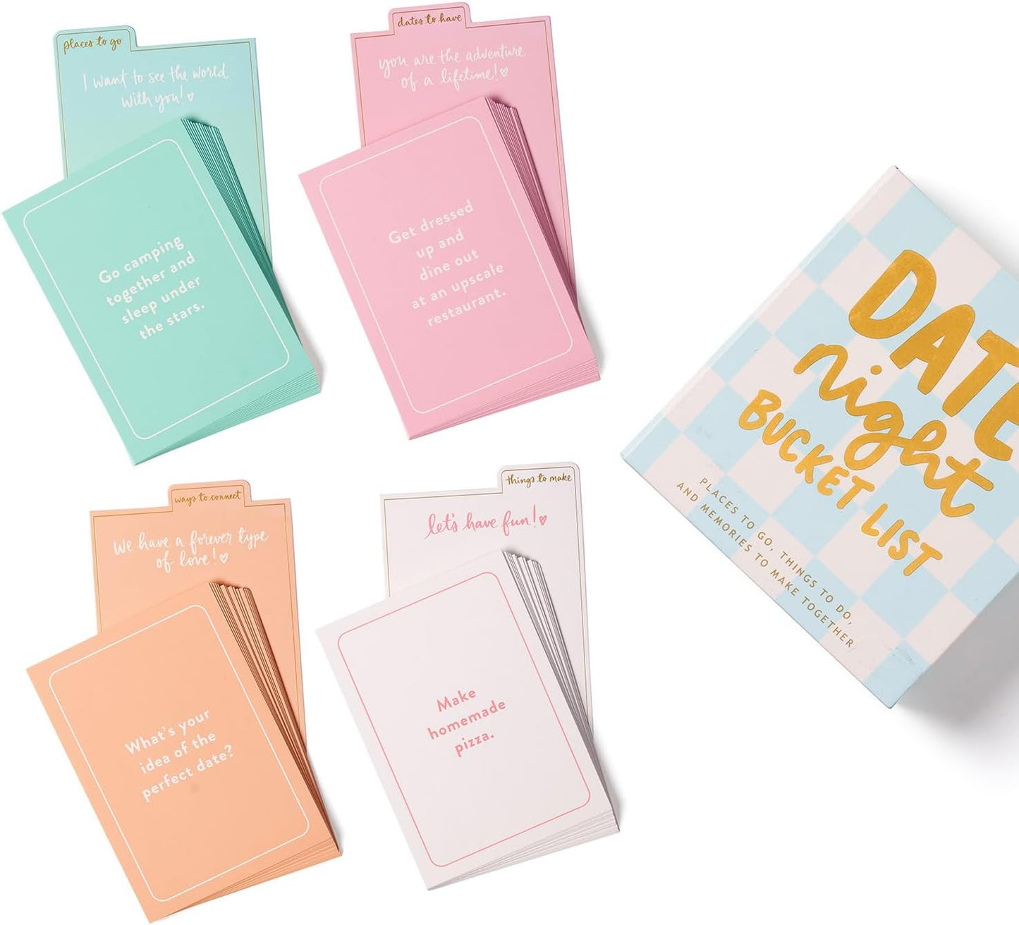Eccolo ‘Couples Date Night Ideas’ Set of 60