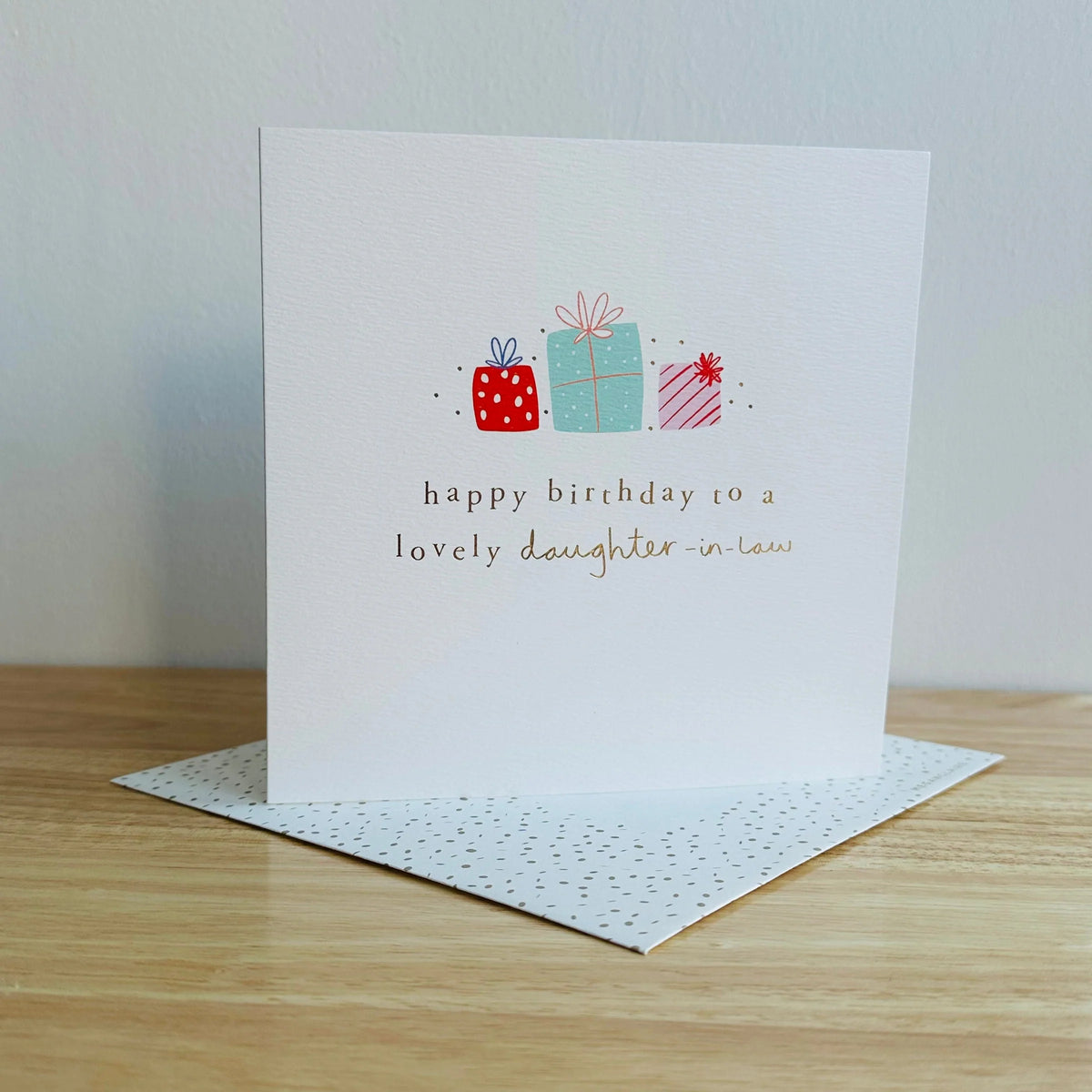 Happy Birthday Daughter in Law Greetings Card