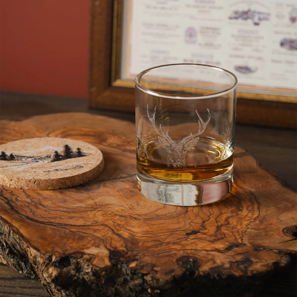 Stag Glass Tumbler