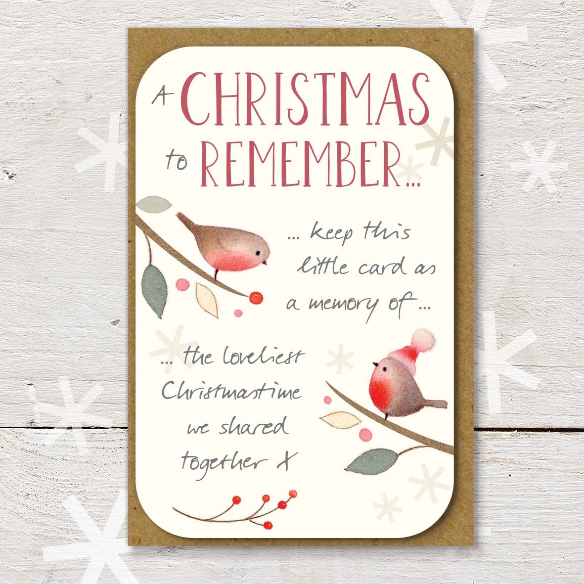 Little Keepsake Card A Christmas To Remember