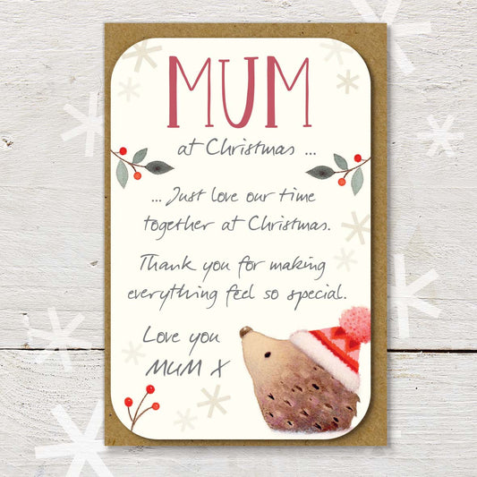 Little Keepsake Card Mum At Christmas