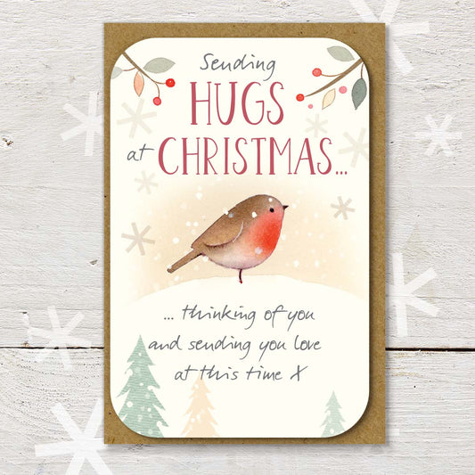 Little Keepsake Card Hugs At Christmas